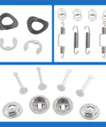 Stainless Steel Parking Brake Hardware Kit For 1965 1982 Corvette C2 C3 LH And RH Left And Right Direct Replacement Replaces X4229