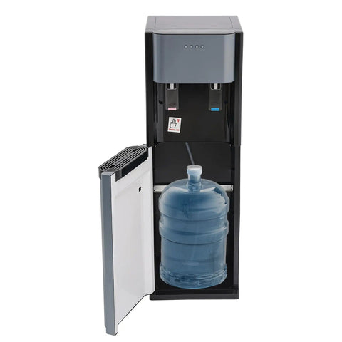 Bottom Loading Water Dispenser With Hot And Cold Water Fits 5.28 Gallon Bottles Easy Bottle Swap And No Heavy Lifting