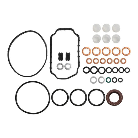 Fuel Injection Pump Repair Kit For VE Pump 5.9L 12V Diesel Engine With Governor Springs And Replacement Seals For Cummins Dodge Ram 2500 3500 Trucks flat gasket and O-ring set