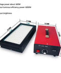 Top Tier Led Uv Curing Light 365Nm Shadowless Cold Source Lamp For 3D Printing Resin Screen Print Glue And Ink Drying with dimensions
