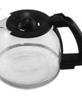 Replacement Glass Carafe With Cover For FCM Grind And Brew KM785 KM785D50 Coffee Makers, Ten Cup Capacity, Clear Glass