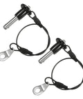 Two Pack Ball Locking Pins 6mm Diameter 15mm Length Quick Release Button Handle Handy Go To Pins For Equipment Setup And Adjustment