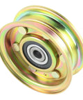 Single Groove Zinc Mower Drive Pulley for Lawn Tractors No Fuss Install With Abrasion Resistant Coating Compatible With MTD