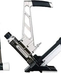 Pro Grade Pneumatic 3 In 1 Flooring Nailer And Stapler With 7 Year Warranty For Solid Tongue And Groove Wood Floors, black color