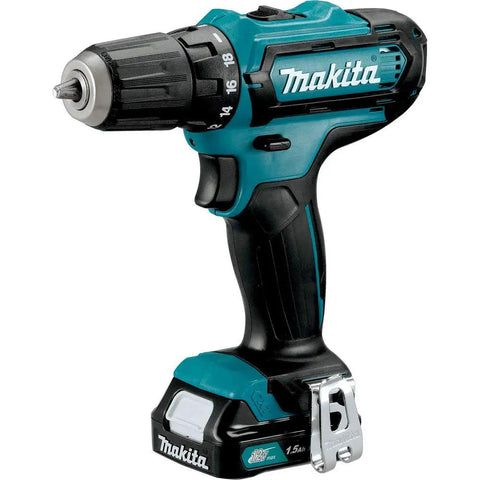 Super Lightweight 12v Max CXT Cordless Two Piece Combo Kit Featuring A Compact Driver Drill And Impact Driver With Hella Reliable Lithium Ion Battery for home repair tasks.