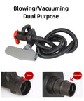 Heavy Duty Industrial Dust Collector Blower Vacuum Cleaner With Six Speed Control For Milling Machines, showing dual-purpose blowing and vacuuming feature.