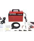Heavy Duty 1000W Metal Polishing Tool With Adjustable Voltage, LED Display, And Efficient Heat Dissipation components displayed