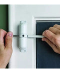 Hands adjusting Heavy-Duty Surface Mount Spring Door Closer For Doors From 44 To 154 Lb, Adjustable Closing Force 20-70 Kg
