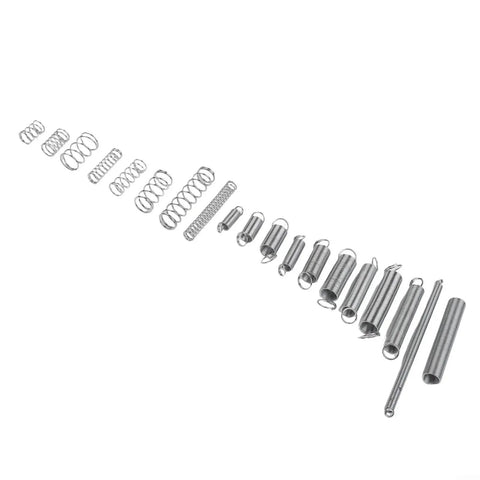 Grab Your Ultimate 200 Pcs Tension Compression Spring Assortment Kit With Organized Box For Automotive Repair, Tool Maintenance, And DIY Projects Featuring 20 Sizes Of Heavy Duty Metal Extension Coil Springs, assorted metal springs