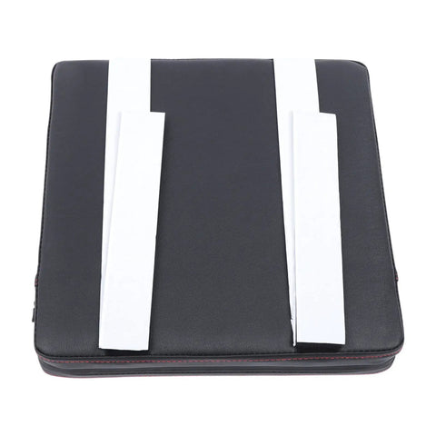 Top view of the Rock Solid Wall Mounted Boxing Punch Force Tester Durable Multi Layer Striking Pad, measuring impact force in gym.