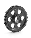Metal Spur Gear 0.5M 57T Hardened Steel Main Gear 311196 For Arrma Granite Typhon Mojave Grom RC Cars 1:18 1:16 1:14