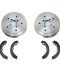 Suzuki Samurai Rear Drums Brake Shoes And Springs Kit 1986-1995 Quality Replacement Parts That Get The Job Done With A Cool Patina Finish., rear drum brake shoes set with springs