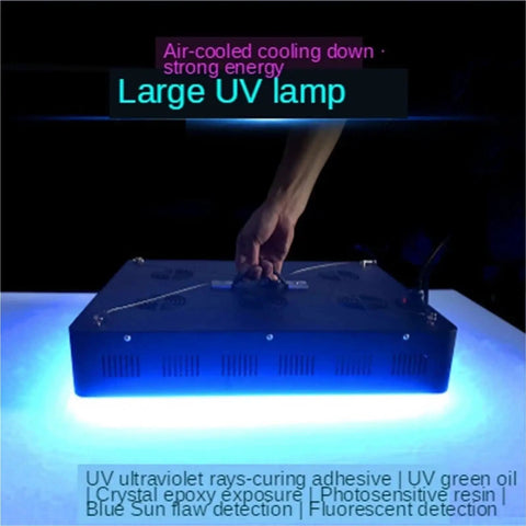 Heavy Duty Led Uv Curing Lamp For Resin 3D Printing Exposure At 365Nm And 395Nm large UV lamp with air cooling and strong energy