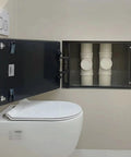 Heavy Duty Steel Flush Access Panel 24 By 47 Inch Invisible Pop Up Door For Drywall Ceiling Wall access to plumbing behind toilet.