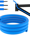 1.5 Meter Bike Frame Internal Housing Damper For 6mm Outer Diameter Cables And Hydraulic Tubes, Foam Sleeve Blue