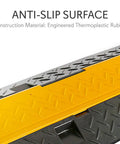 Heavy Duty Cable Protector Ramp Cover With Flip Open Top For Indoor Outdoor Use 4 Channel Cord Protection Waterproof Holds Up To 33000lbs Per Ramp