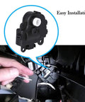 604-108 HVAC Heater Blend Door Actuator Replacement For Chevy Impala 2004-2013 shown during installation process