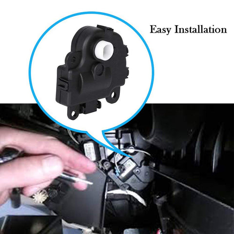 604-108 HVAC Heater Blend Door Actuator Replacement For Chevy Impala 2004-2013 shown during installation process