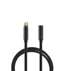 9 Pin Cable For Bafang Hub Motor And Controller Connection Ebike Extension Cable Female To Male 120 Cm Top Notch Durable Wiring For Electric Bicycles Reliable Performance, black cable with connectors displayed