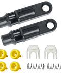 10 Piece Transmission Shifter Linkage Cable Kit With 2 Shift Levers, 4 Bushings, 2 Clamps, And 2 Springs Replaces 52855956AG