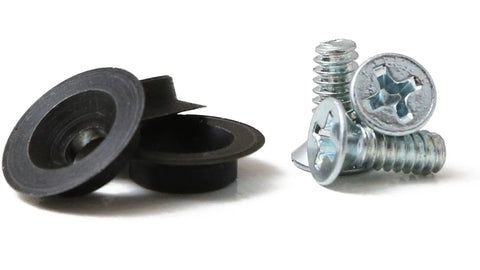 Carbon Steel Marking Gauge Replacement Blades installation screws and rubber fixation bolts, perfect for woodworking tools.