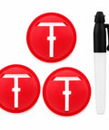 Impact Ball Liner Golf Kit With Ball Marker Pen And 3 Pack Marker Stencils For Precise Putting Easy Ball Alignment Fits All Balls