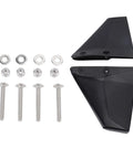 Outboard Hydrofoil Stabilizer For 50 To 300HP Engines, Eliminates Bow Rise And Reduces Drag, with mounting hardware visible