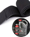 Heavy Duty Car Trunk Organizer Straps With Hook And Loop Tape for SUVs Sedans Vans and RVs, durable nylon webbing with stitching