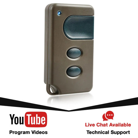 Garage Door Remote Compatible With Sears Craftsman LiftMaster 139.53681 139.53681B 971LM Replacement Transmitter close-up view