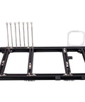 Open Air Test Bench PC Case For ATX MATX ITX Motherboards, DIY Aluminum Chassis For Overclocking And Heat Dissipation shown horizontally
