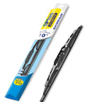 Premium 10 Inch Rear Windshield Wiper Blade For Chevy Trax Traverse And Gmc Acadia on packaging, showcasing easy installation.
