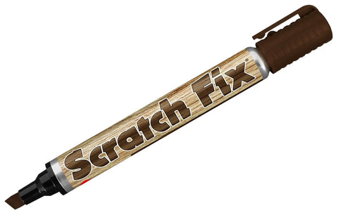 Dark Brown Wood Stain Pen With 5mm Chisel Tip for Beat-Up Furniture, Cabinets, Doors, Floors, Frames, and Molding, No-Brainer Touch Up Repair