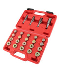 Super Cool 64 Piece Thread Repair Kit For Cars And Trucks To Fix Broken Oil Pan Drain Plug Holes In Sump Gearbox And Diff With Taps And New Plugs red case with taps and plugs
