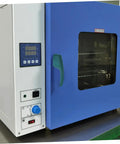 Upgrade Your Kitchen Gear With This Heavy Duty Commercial Oven Handle on a blue industrial oven showing control panel and grip.