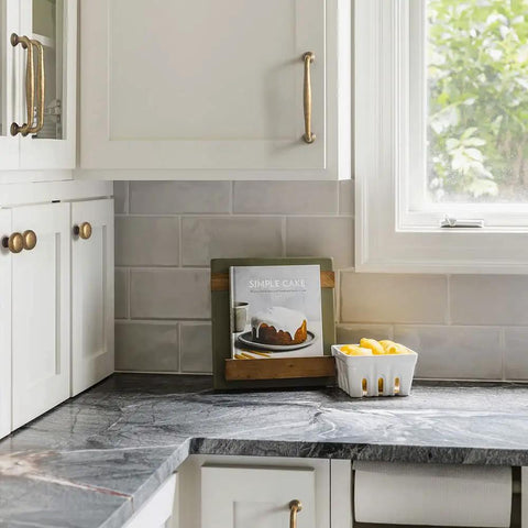 Kitchen with Set Of 12 Elegant Antique Brass Cabinet Knobs For Classic Round Kitchen Hardware on white cabinets