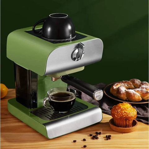 Espresso Machine With Built In Milk Frother, 20 Bar Pressure, Home Barista Level Coffee Maker for Rich Espresso, cappuccino