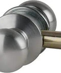 A80PD Ply 626 Cylindrical Lock Storeroom Knob Grade 2 Satin Chrome 8.25 Inch Length Easy Install Hardware for Home or Office