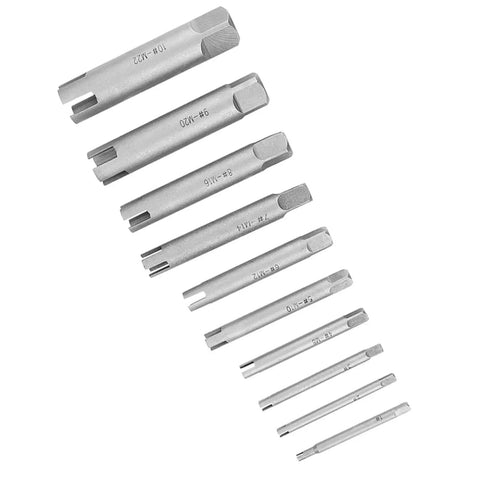 Super Tough Steel Broken Taps Remover Kit For M4 To M24 And Imperial Sizes, extractors in steel