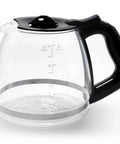 14 Cup Replacement Carafe Compatible With Black And Decker Coffee Maker CM1160B CM1160W, XL Heat Resistant Borosilicate Glass