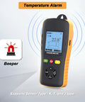 K Type Thermocouple Data Logger With USB For Four Channel Temperature Monitoring Pro Grade Digital Thermometer With Probe