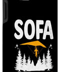 Hang Glider Pilot Phone Case For 15 Plus With Sofa No Soaring Design Back View
