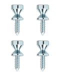 Heavy Duty Refrigerator Door Handle Shoulder Screws Pack Of 4 No Sweat Genuine Spec Hardware For Electrolux And Frigidaire Top Freezer Parts 218755504 straight view of aluminum screws.