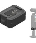 Built Tough Sports Camera Charging Dock For Pocket 3 Rig with Type C input, compact design for outdoor use.