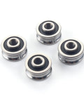 Extruder Pulley Upgrade Kit For Kobra 2 Pro Plus Max And Kobra 3 Steel Bearing U Shaped Drive Gears Replacement 4 Pack, four steel pulleys