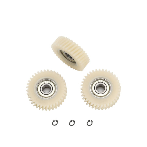 Three Piece 38.5x11mm Spiral Bevel Gear Set For 36 Tooth E Bike Hub Motors, Replacement Planetary Gears For Bafang
