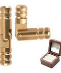 Concealed Cabinet Hinges For Woodworking And Jewelry Boxes Small Brass Hide Hinges With Pre Drilled Holes Easy Install