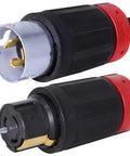 Heavy Duty Industrial Extension Cable Cs8465C To Cs8464C 100 Ft 50 Amp 480 Volt Power Drop with premium copper plugs.