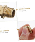 Copper Grease Nipples Assortment Kit For Pneumatic Fittings And Automotive Use Straight And Angled M8 M10 Copper Fittings Detail