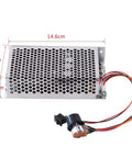 Beast Power DC Motor Speed Controller 10-50V 100A 5000W PWM Control with heat dissipating case, front view and wires