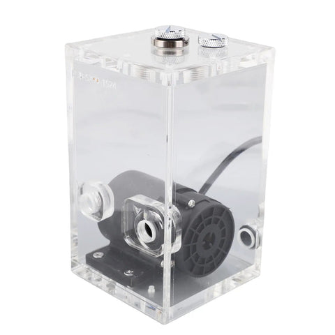 Jiawu 850Ml Computer Water Pump Reservoir Combo featuring quiet operation, sturdy acrylic design, and reliable pump.